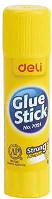

Deli Non Toxic, Washable Glue Stick(Set of 12, White)