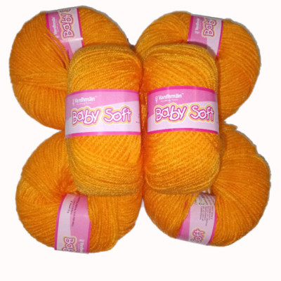 

Vardhman BABY SOFT WOOL PACK OF 6 150GM DARK YELLOW SHADE NO.38