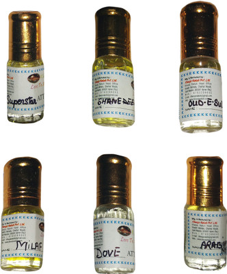 

Khwaja Naksh Thousand Wishes Combo Floral Attar(Floral)