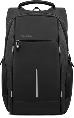 

Kaka Black Laptop Backpack 30 Backpack(Black)