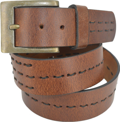 

Leather Pavilion Men Casual Brown Genuine Leather Belt