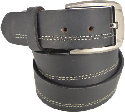 

Leather Pavilion Men Casual Black Genuine Leather Belt
