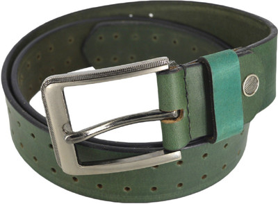 

Leather Pavilion Men Casual Green Genuine Leather Belt