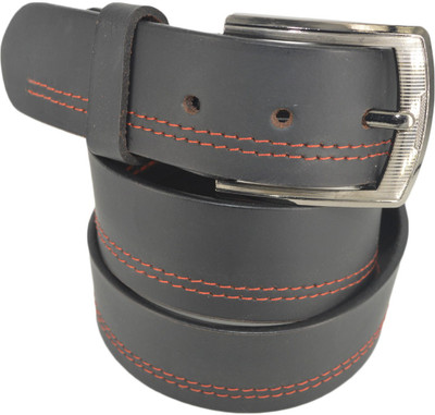 

Leather Pavilion Men Casual Black Genuine Leather Belt