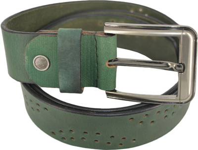 

Leather Pavilion Men Casual Green Genuine Leather Belt