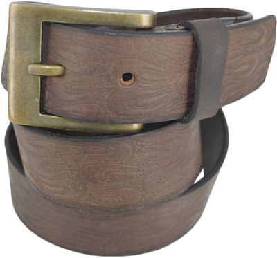 

Leather Pavilion Men Casual Brown Genuine Leather Belt