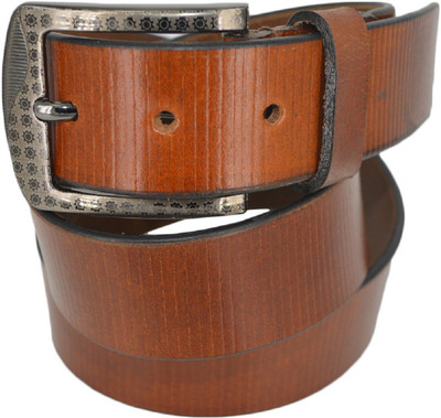 

Leather Pavilion Men Casual Brown Genuine Leather Belt
