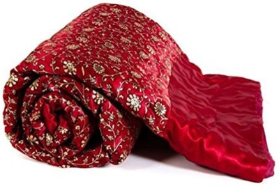 V.R.ENTERPRISES Floral Double Mink Blanket for  Heavy Winter(Cotton, MULICOLER)