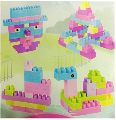 

Indu Fashion Building Blocks, Multi Color (110 Pieces)(Multicolor)