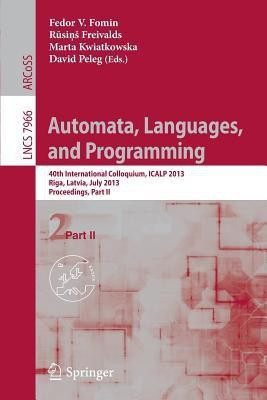 Automata, Languages, and Programming(English, Paperback, unknown)