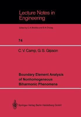 Boundary Element Analysis of Nonhomogeneous Biharmonic Phenomena(English, Paperback, Camp Charles V.)