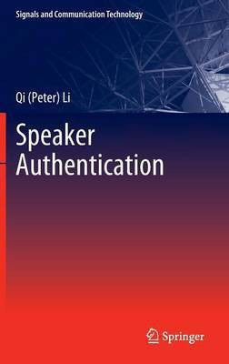 Speaker Authentication(English, Hardcover, Li Qi (Peter))