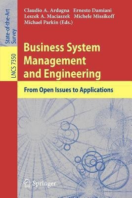 Business System Management and Engineering(English, Paperback, unknown)