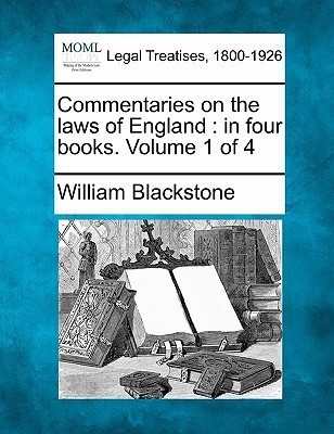 Commentaries on the laws of England(English, Paperback, Blackstone William)