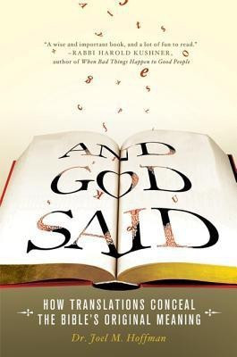 And God Said(English, Hardcover, Hoffman Joel M Dr PhD)