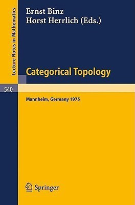 Categorical Topology(English, Paperback, unknown)