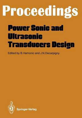 Power Sonic and Ultrasonic Transducers Design(English, Paperback, unknown)