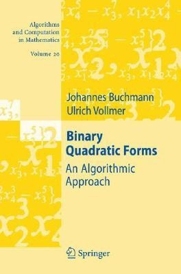 Binary Quadratic Forms(English, Hardcover, Buchmann Johannes)