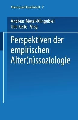 Perspektiven der empirischen Alter(n)ssoziologie(German, Paperback, unknown)