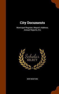 City Documents(English, Hardcover, Bedford New)