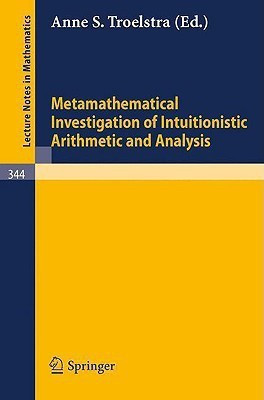 Metamathematical Investigation of Intuitionistic Arithmetic and Analysis(English, Paperback, unknown)