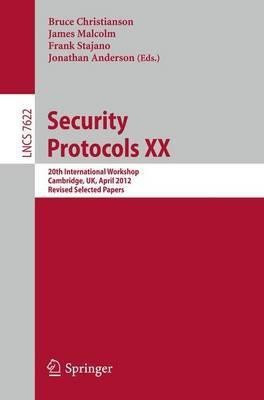 Security Protocols XX(English, Paperback, unknown)