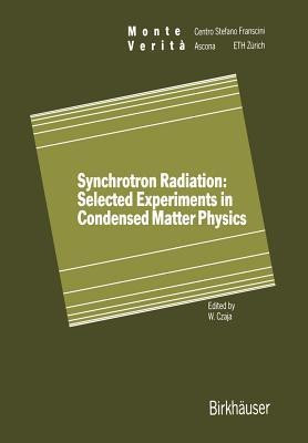 Synchrotron Radiation: Selected Experiments in Condensed Matter Physics(English, Paperback, unknown)