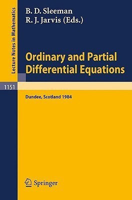 Ordinary and Partial Differential Equations  - Proceedings of the Eighth Conference Held at Dundee, Scotland, June 25-29, 1984(English, Paperback, unknown)