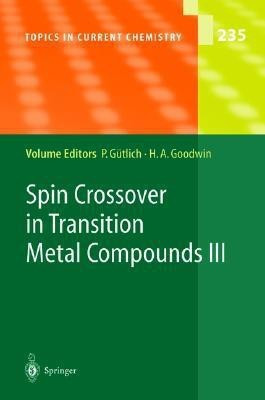 Spin Crossover in Transition Metal Compounds III(English, Hardcover, unknown)