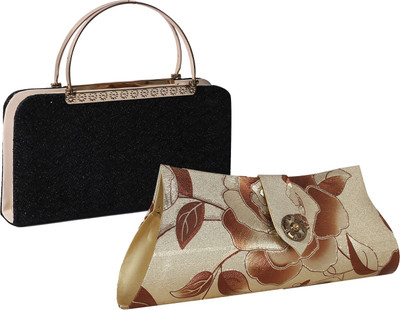 

Element Cart Casual, Formal, Party Multicolor Clutch