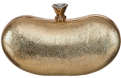 

Peaubella Party Gold Clutch