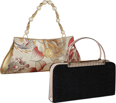 

Element Cart Casual, Formal, Party Multicolor Clutch