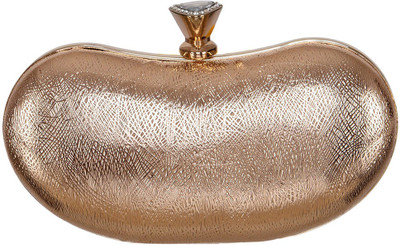 

Peaubella Party Gold Clutch