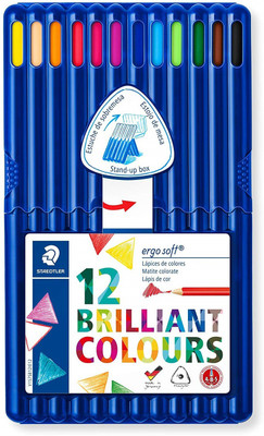

Staedtler Aquarell (Watercolour) Triangular Shaped Color Pencils(Set of 1, Multicolor)