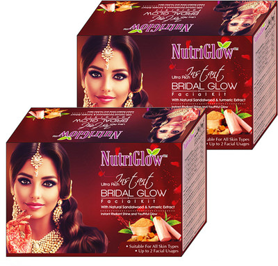 

NutriGlow Instant Bridal Facial kit (Set of 2)(Set of 1)