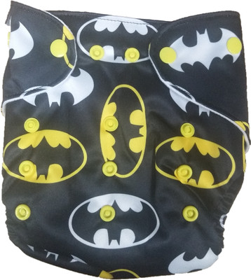

Triple B Reusable Adjustable Washable Cloth Diaper with 1 Microfiber Insert - L