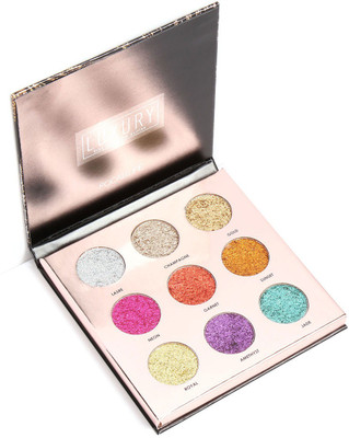 Focallure Luxury Electric Glow Glitter Eyeshadow Palette 18 g(Luxury)