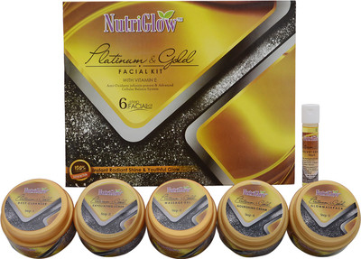 

NutriGlow Platinum and Gold Facial Kit 250 g