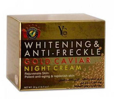 

YC WHITENING & ANTI-FRECKLE GOLD CAVIAR NIGHT CREAM(20 g)