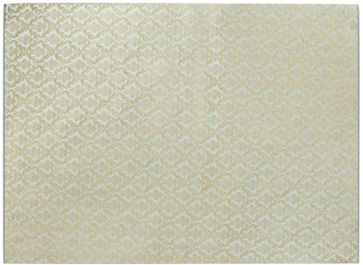 

Ratan Jaipur DAMASK Printed Handmade Paper Gift Wrapper(White & Blue)