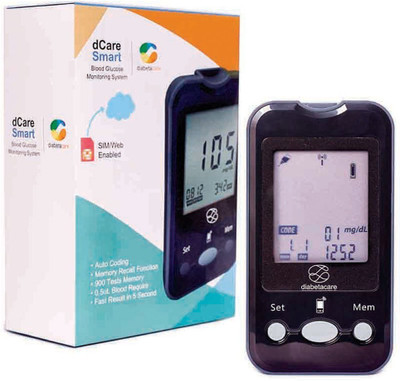 

diabetacare Dcare smart Neo Glucometer(Black)