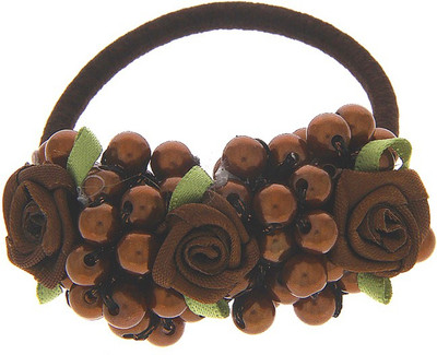 

Anuradha Art Jewellery Trendy Rubber Band Hair Band(Brown)