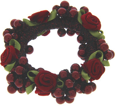 

Anuradha Art Jewellery Trendy Rubber Band Hair Band(Red)