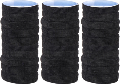 

HONBON Premium Quality Stylish Hair Rubber Bands Hair Bands Elastic Rubber Bands Accessories for Girls/Women , The Summer-(Pack of 30) Rubber Band(Black)