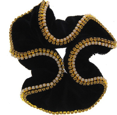 

Anuradha Art Jewellery Trendy Rubber Band Hair Band(Black)