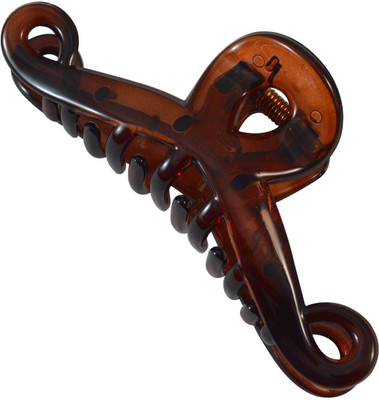 

Sarah Coffee Moustache Shaped Hair Claw(Brown)