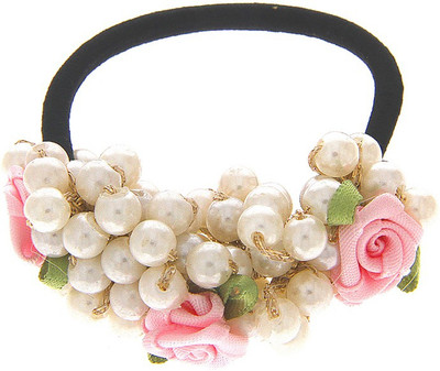 

Anuradha Art Jewellery Trendy Rubber Band Hair Band(Pink)