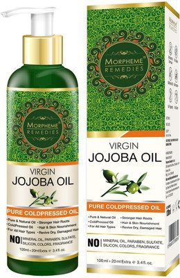 Morpheme Remedies Pure Virgin Jojoba Oil Hair Oil(120 ml)