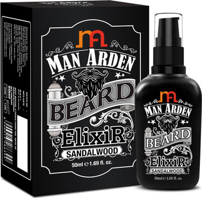 

Man Arden Beard Elixir Oil (Sandalwood) - 7 Oils Blend For Beard Repair & Growth Hair Oil(50 ml)