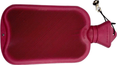 saioni Pain Reliever Non Electrical Rubber 1 L Hot Water Bag(Maroon)